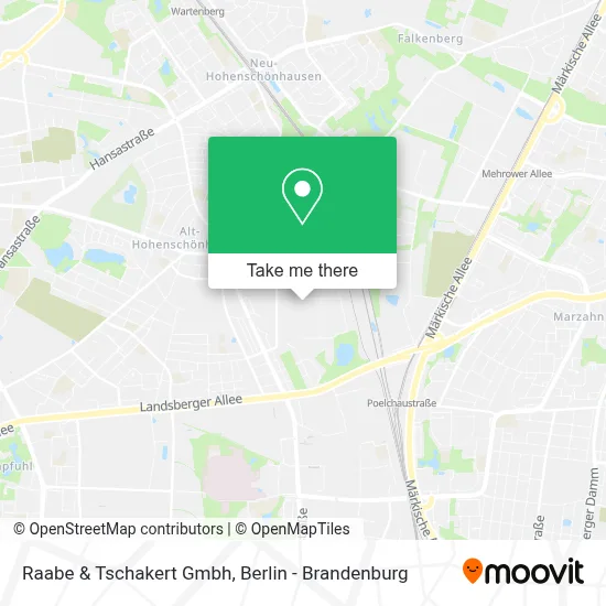 Raabe & Tschakert Gmbh map