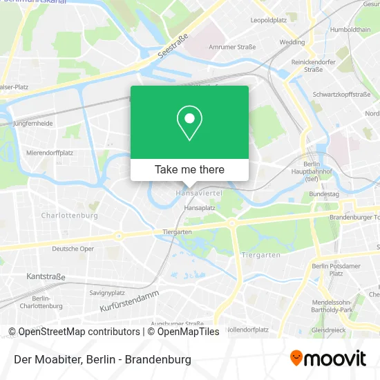 Der Moabiter map