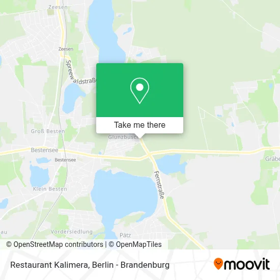 Restaurant Kalimera map