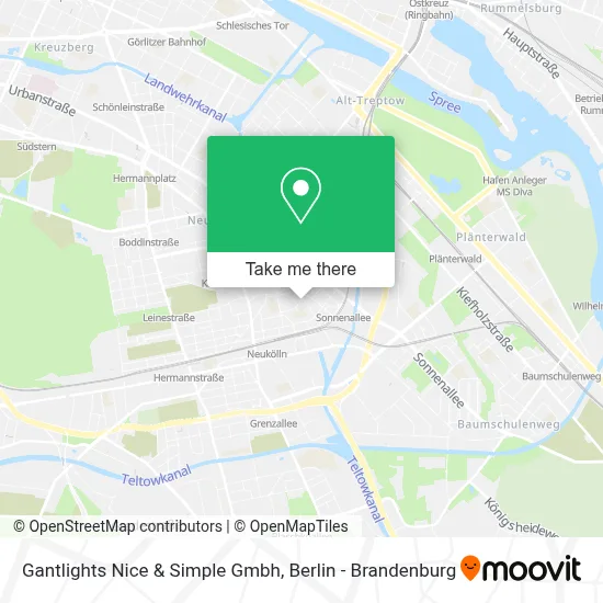 Gantlights Nice & Simple Gmbh map