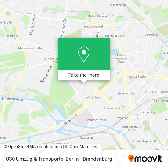 030 Umzug & Transporte map