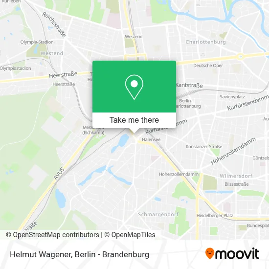 Helmut Wagener map