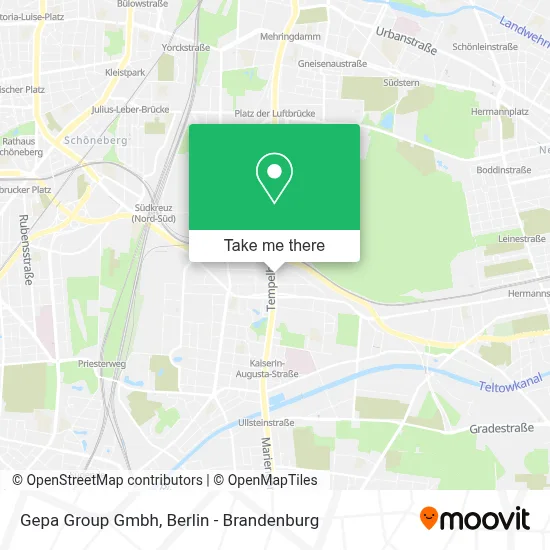 Gepa Group Gmbh map