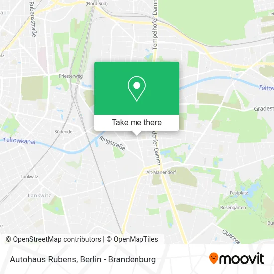 Autohaus Rubens map