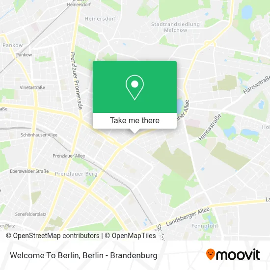 Welcome To Berlin map