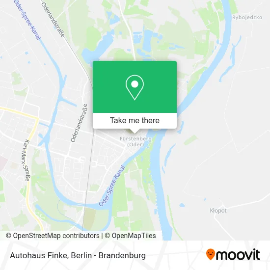 Autohaus Finke map