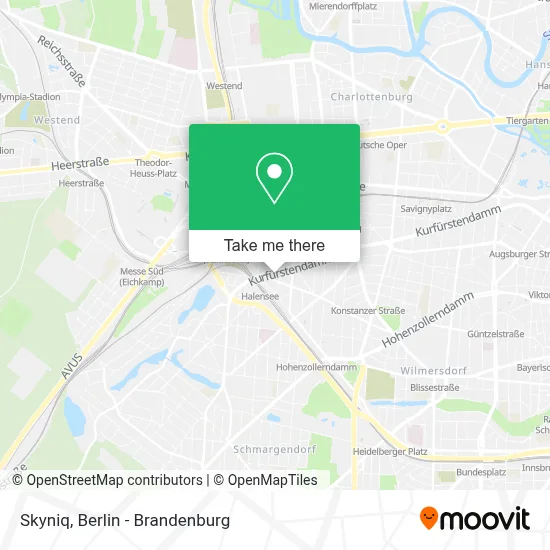 Skyniq map