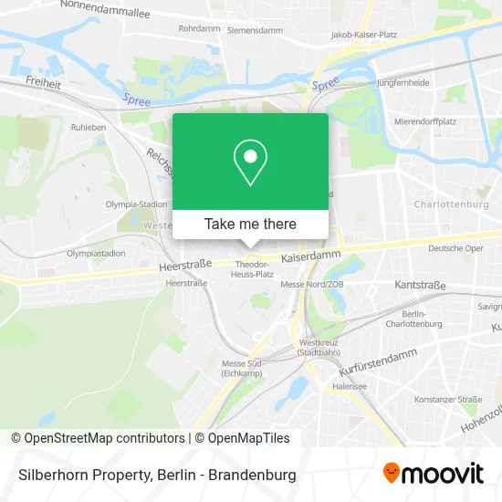 Silberhorn Property map