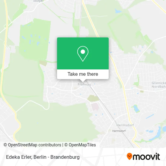 Edeka Erler map