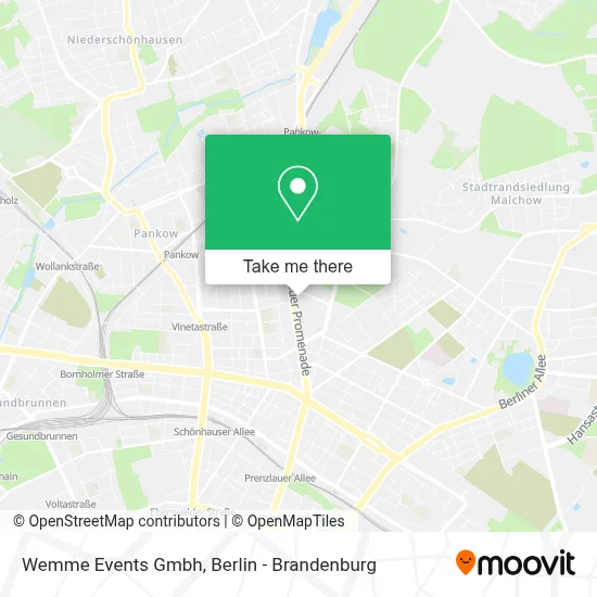 Wemme Events Gmbh map