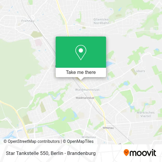 Star Tankstelle 550 map