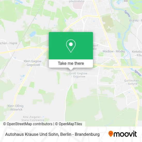 Autohaus Krause Und Sohn map