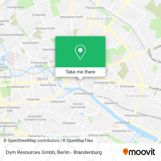 Dym Resources Gmbh map