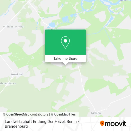 Landwirtschaft Entlang Der Havel map