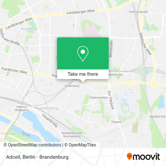 Adcell map
