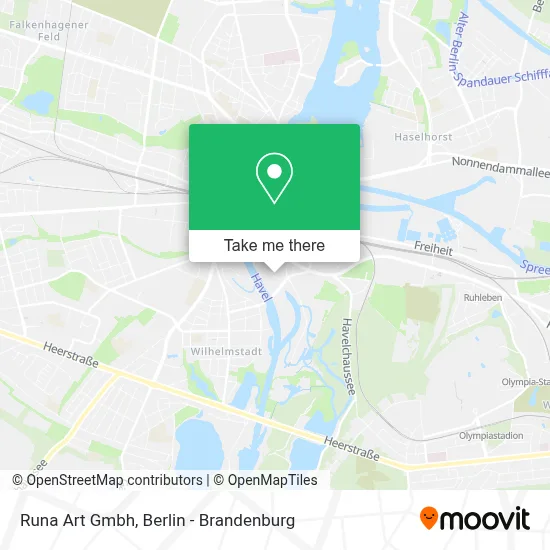 Runa Art Gmbh map