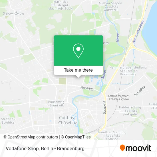 Vodafone Shop map