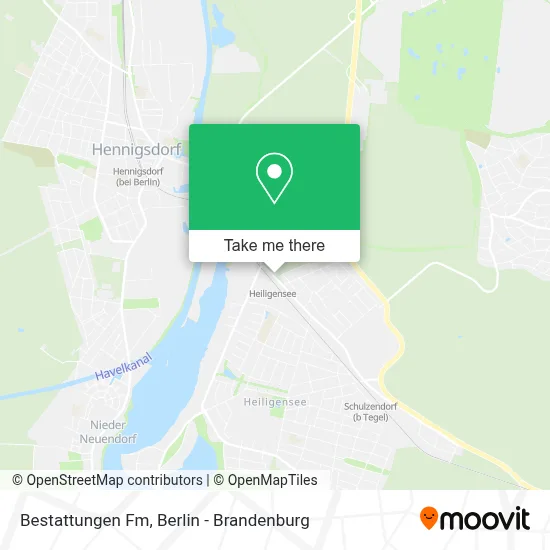 Bestattungen Fm map