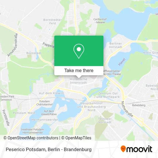 Peserico Potsdam map