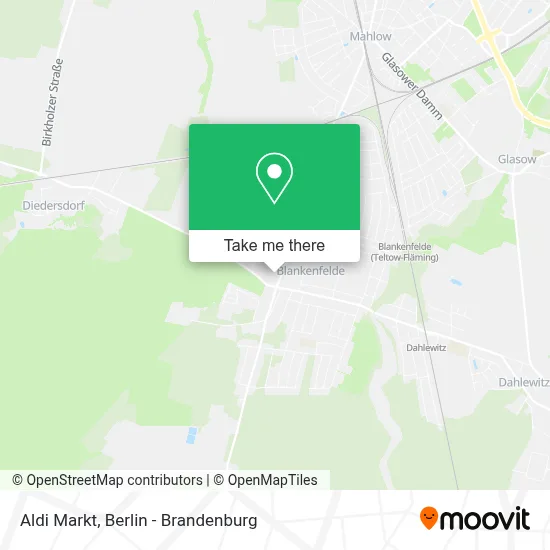 Aldi Markt map