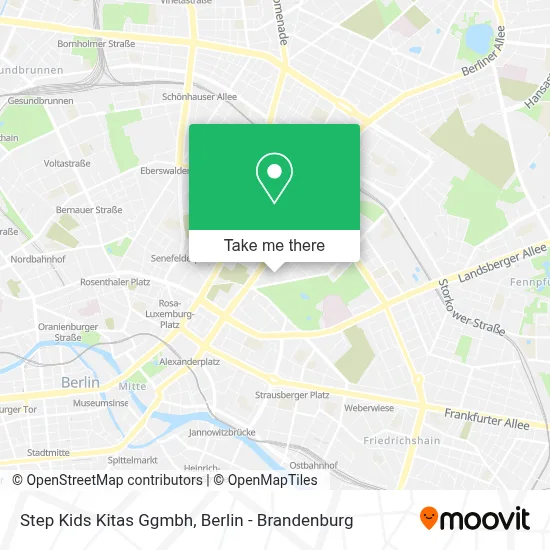Step Kids Kitas Ggmbh map