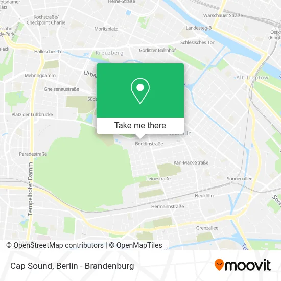Cap Sound map