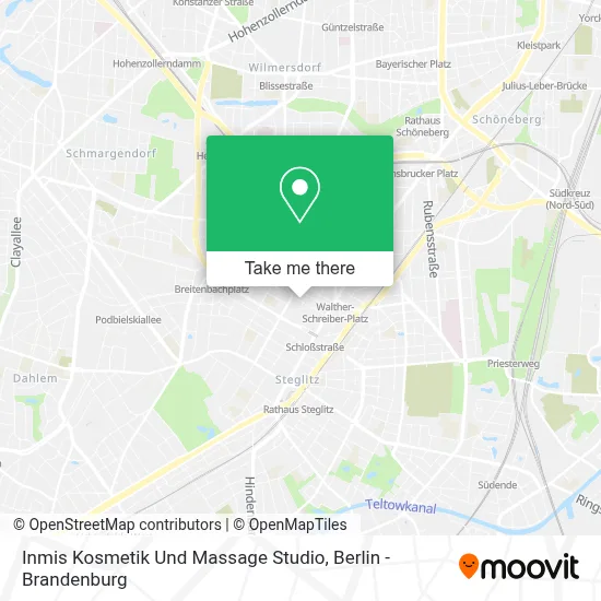Inmis Kosmetik Und Massage Studio map