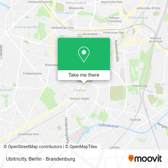 Ubitricity map