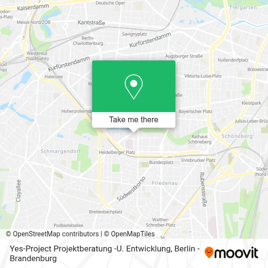 Yes-Project Projektberatung -U. Entwicklung map