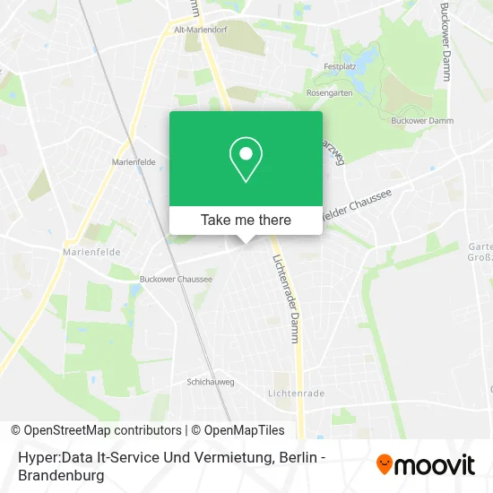 Hyper:Data It-Service Und Vermietung map