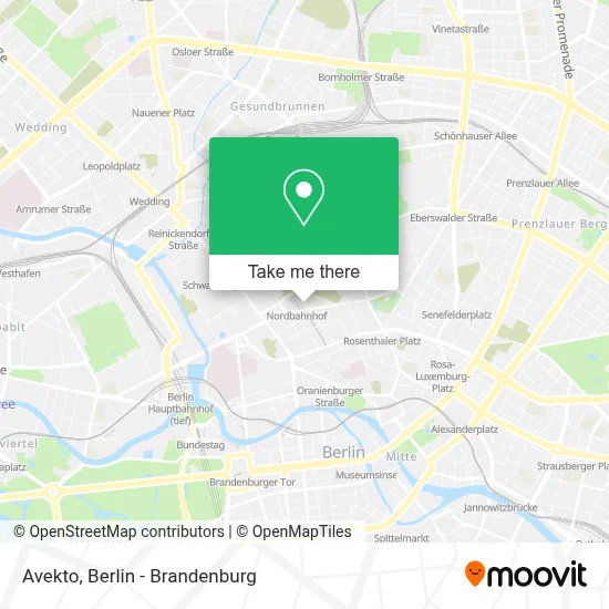 Avekto map