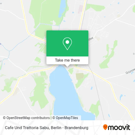 Cafe Und Trattoria Sabu map