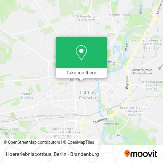 Hoererlebniscottbus map