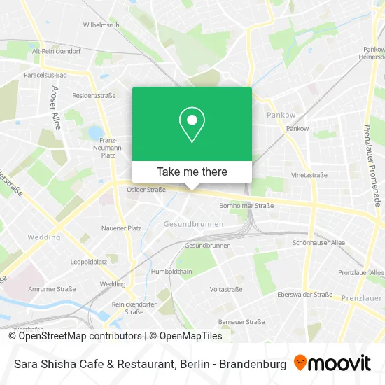 Sara Shisha Cafe & Restaurant map