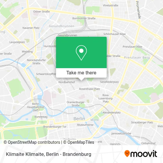 Klimaite Klimaite map