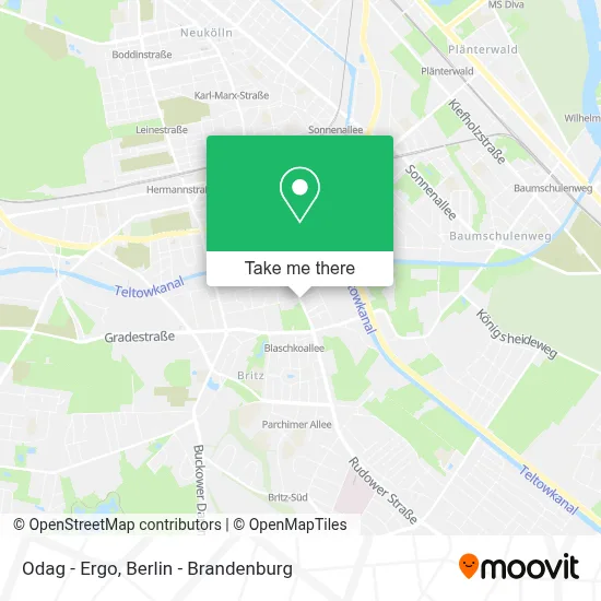 Odag - Ergo map