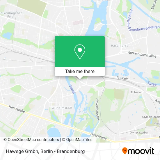 Hawege Gmbh map