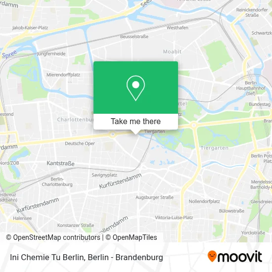 Ini Chemie Tu Berlin map