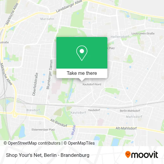 Shop Your's Net map