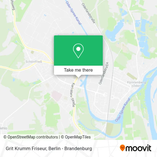 Grit Krumm Friseur map