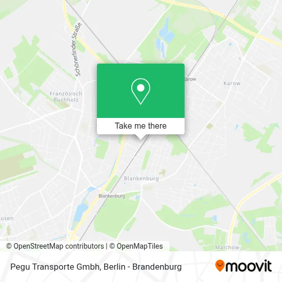Pegu Transporte Gmbh map