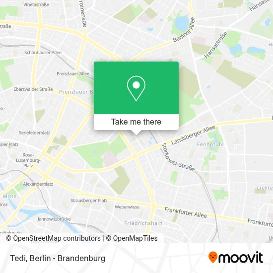 Tedi map