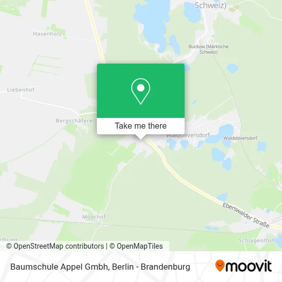 Baumschule Appel Gmbh map