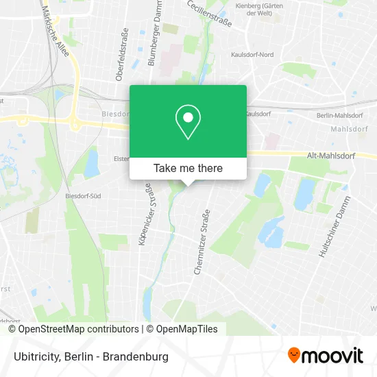 Ubitricity map