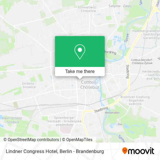 Lindner Congress Hotel map