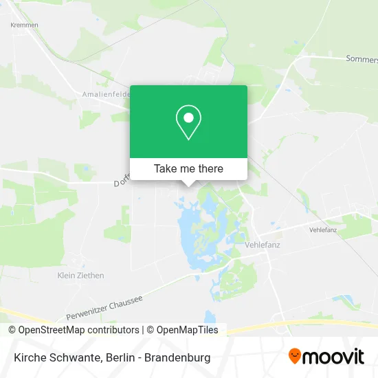 Kirche Schwante map