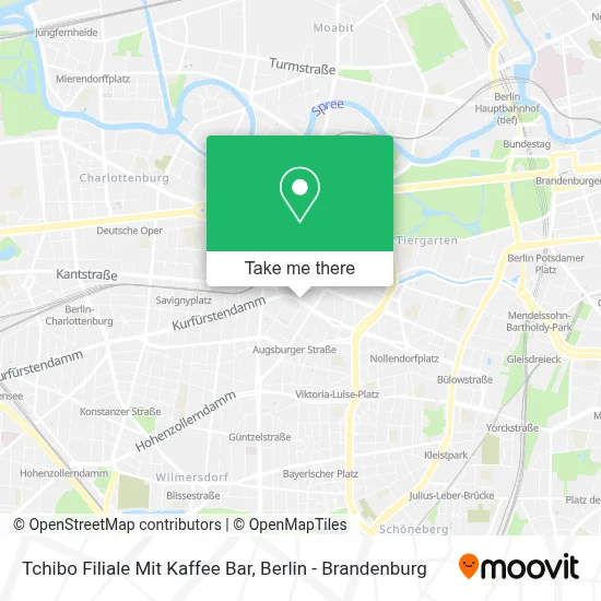 Tchibo Filiale Mit Kaffee Bar map