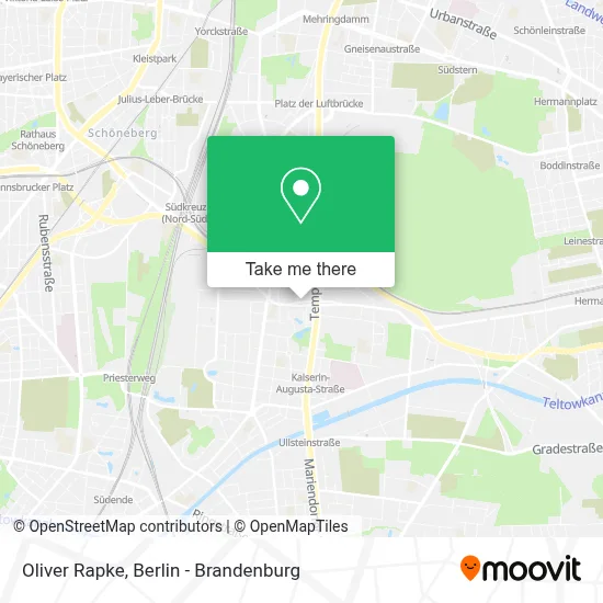 Oliver Rapke map