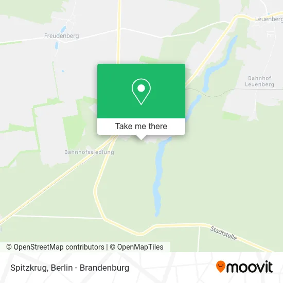 Spitzkrug map