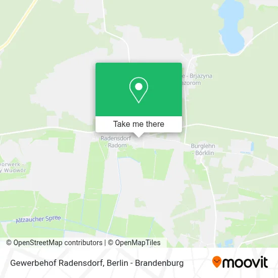 Gewerbehof Radensdorf map
